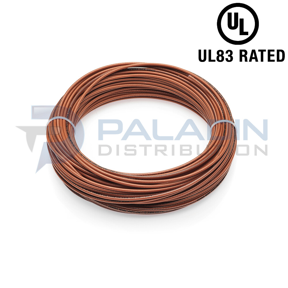 #8 AWG Gauge 600V THHN Stranded Copper Wire Multi Colors Available – UL Listed