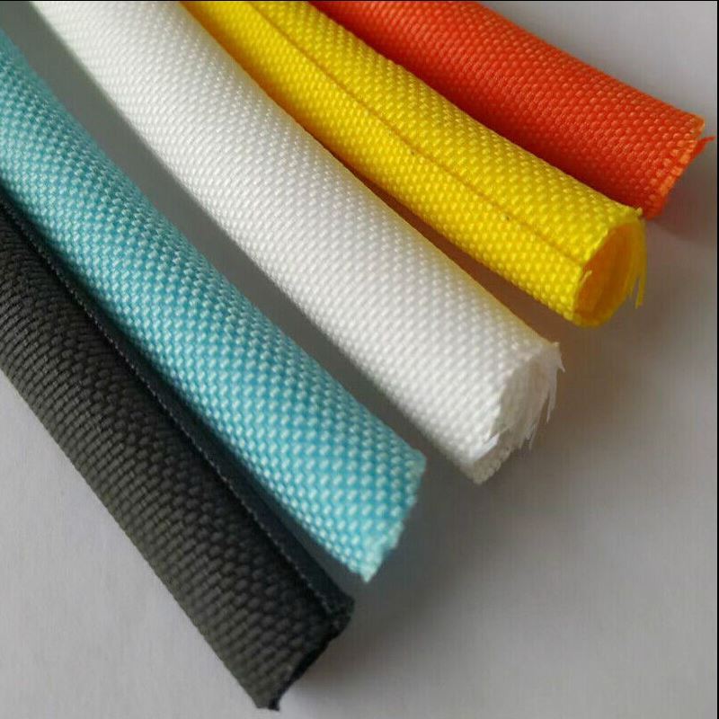 Expandable Braided Cable Sleeving Self Closing Insulated Pipe Wire Wrap Protect