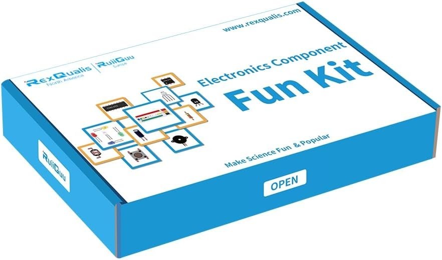 Ultimate Electronics Fun Kit: Resistors, Sensors & Power Supply for Creations