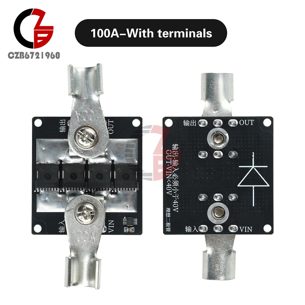 40A 65A 100A No Voltage Limit Anti Backflow Ideal Diode Module fr Solar Charging