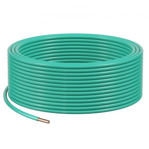 10 AWG Solid THHN Wire, 100% OFC Copper Electrical Building Wire with Nylon Jack