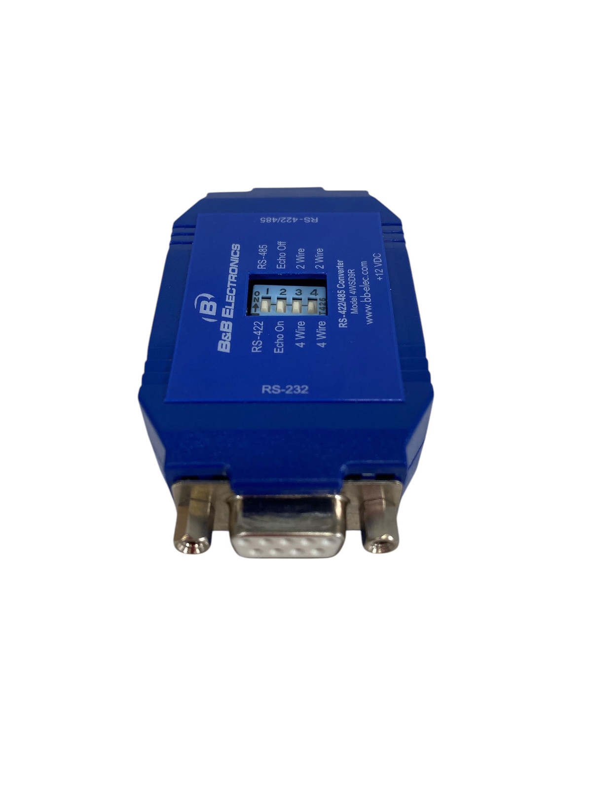 B&B Electronics 4WSD9R RS-232 to RS-422/485 Converter – DB9 Female **New**