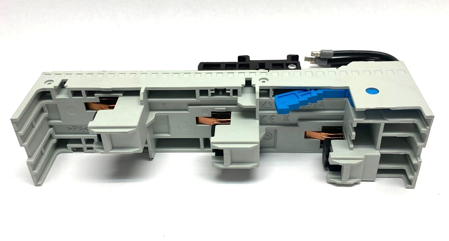 Wöhner 32430 EQUES 60-Classic Busbar Adapter w/ Adjustable Mounting Rail