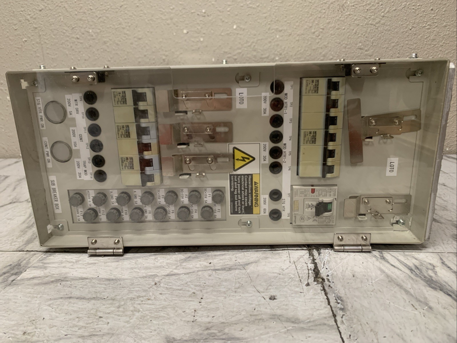 Tokyo Electron TEL S-BRK-EX-II Breakout Module Panel 2015 Yamanashi SBBB-0418