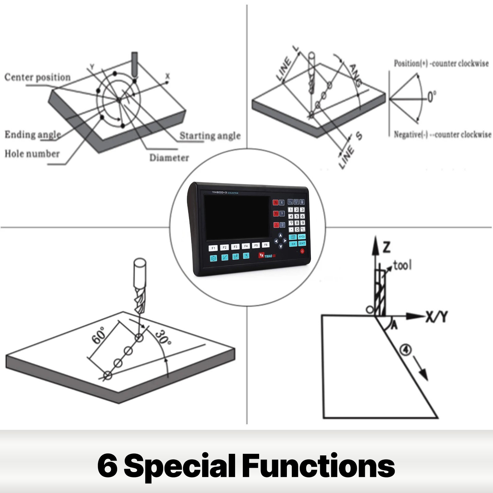 660LB Heavy Duty Digital Industry Shipping Postal Platform Scale Weight 300kg