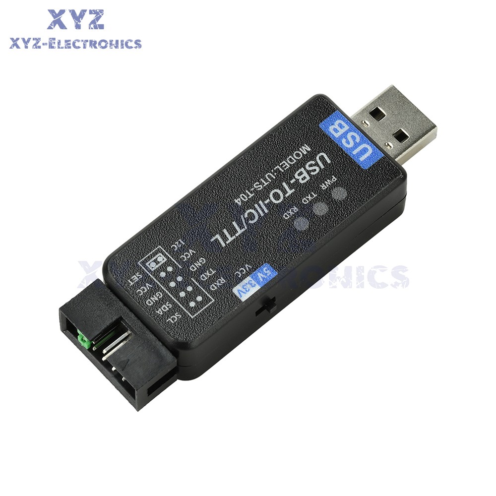 USB to IC2 IIC/TTL Serial Port UART Communication Module Flashing Downloader