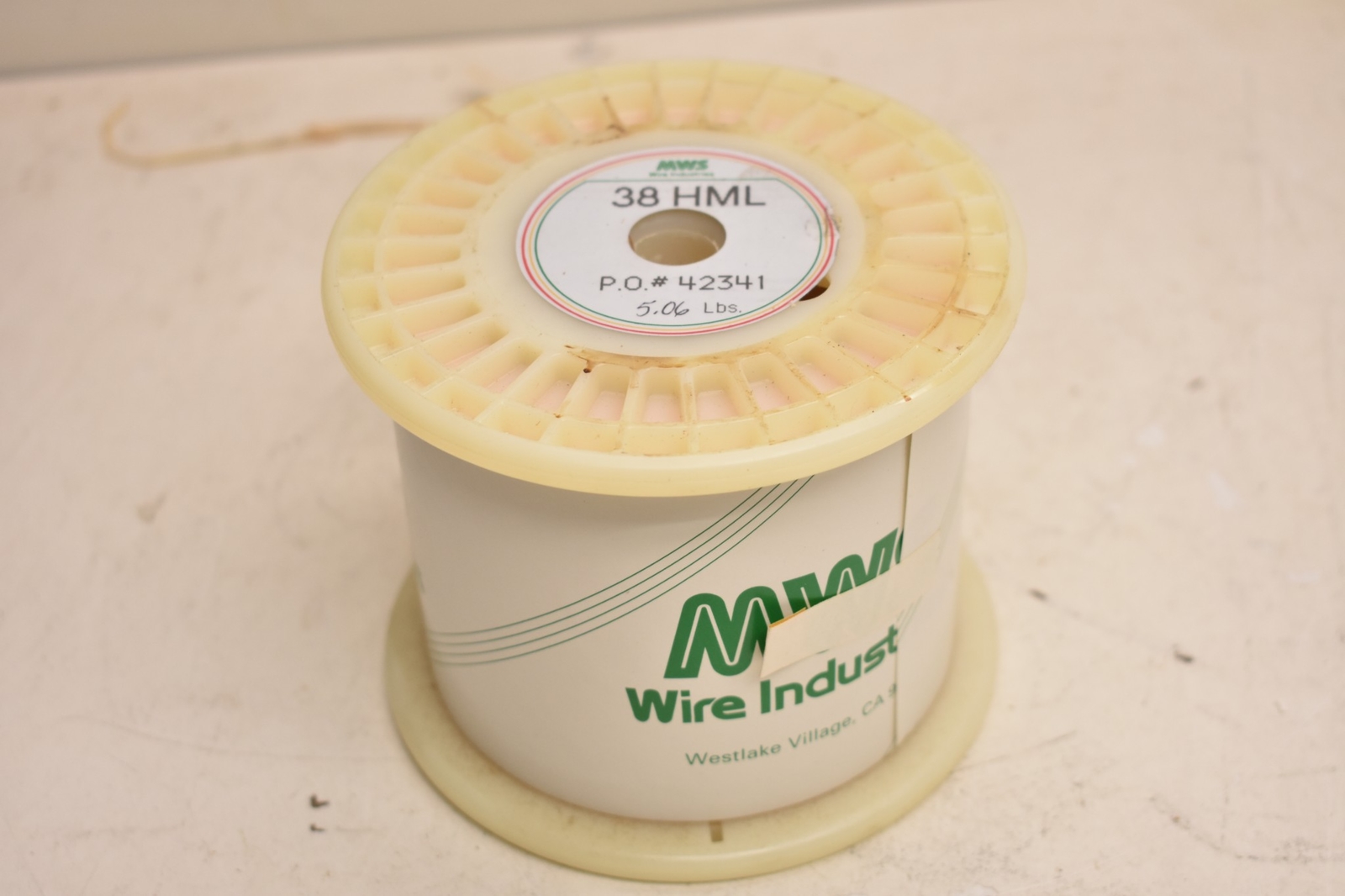 Wire Industries Magnetic Wire 38HML 9971001 5.06LBS