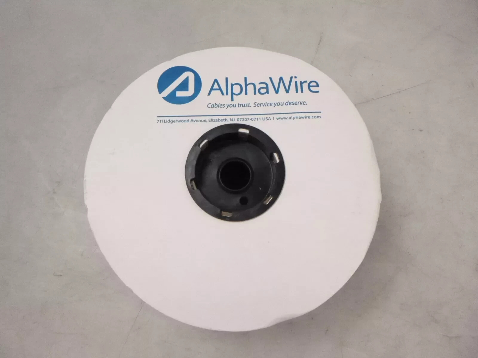500′ AlphaWire PVC-105-5 Black #5 All-Purpose PVC Tubing 300V 105C .25″ OD