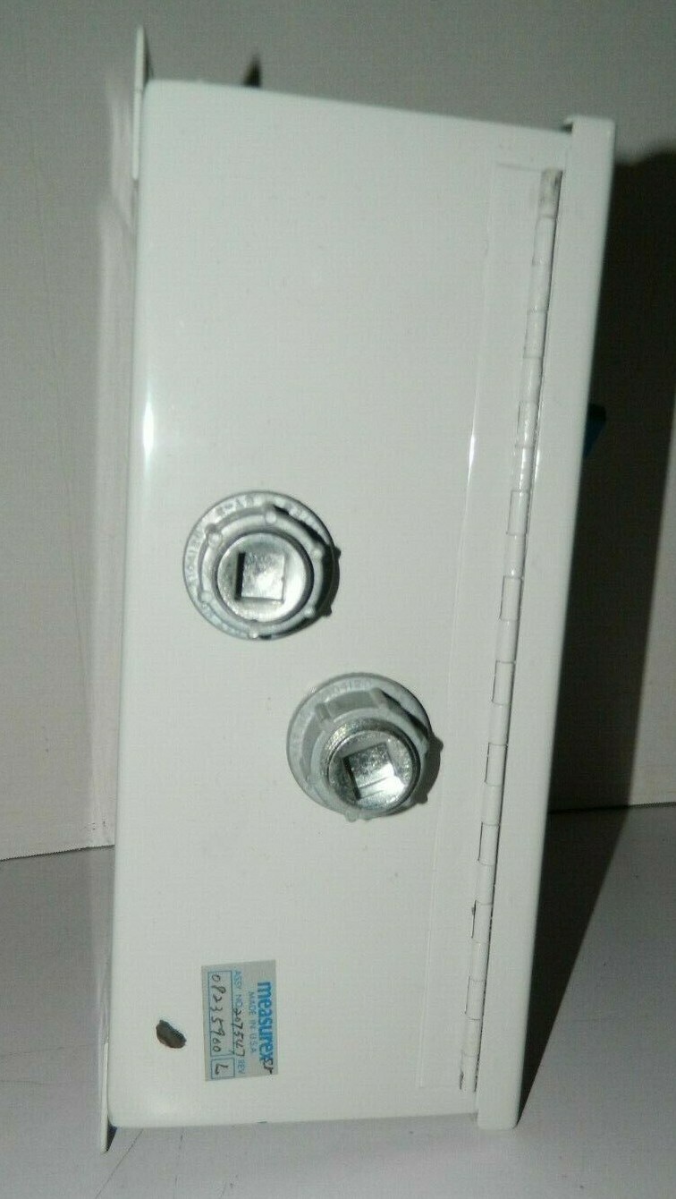 Measurex Enclosure 3 Button Control Panel Open Close Hand Auto Controls, NOS