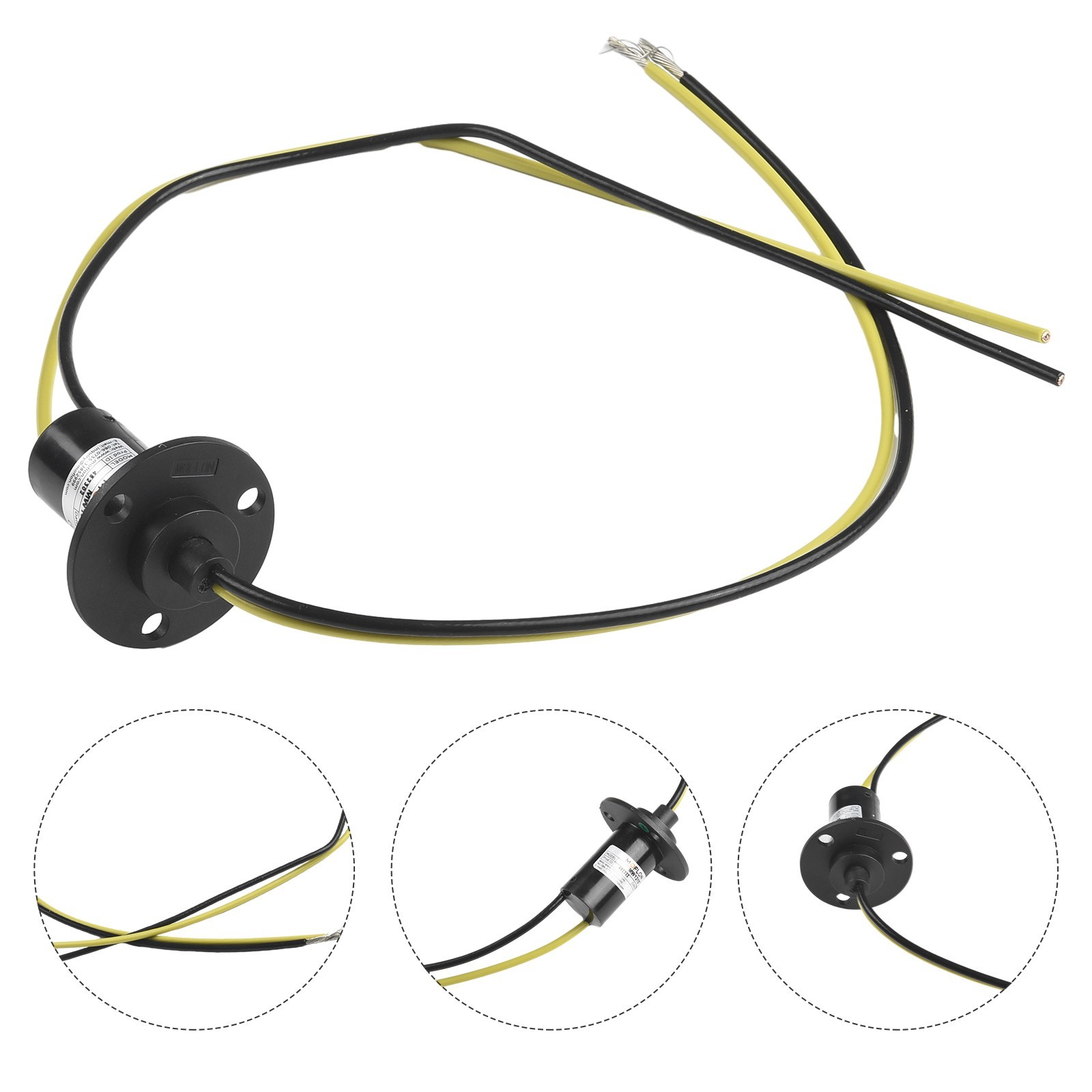 Conductive Slip Ring 2-wire 30A Collector Ring Electrical Slip Ring High Current