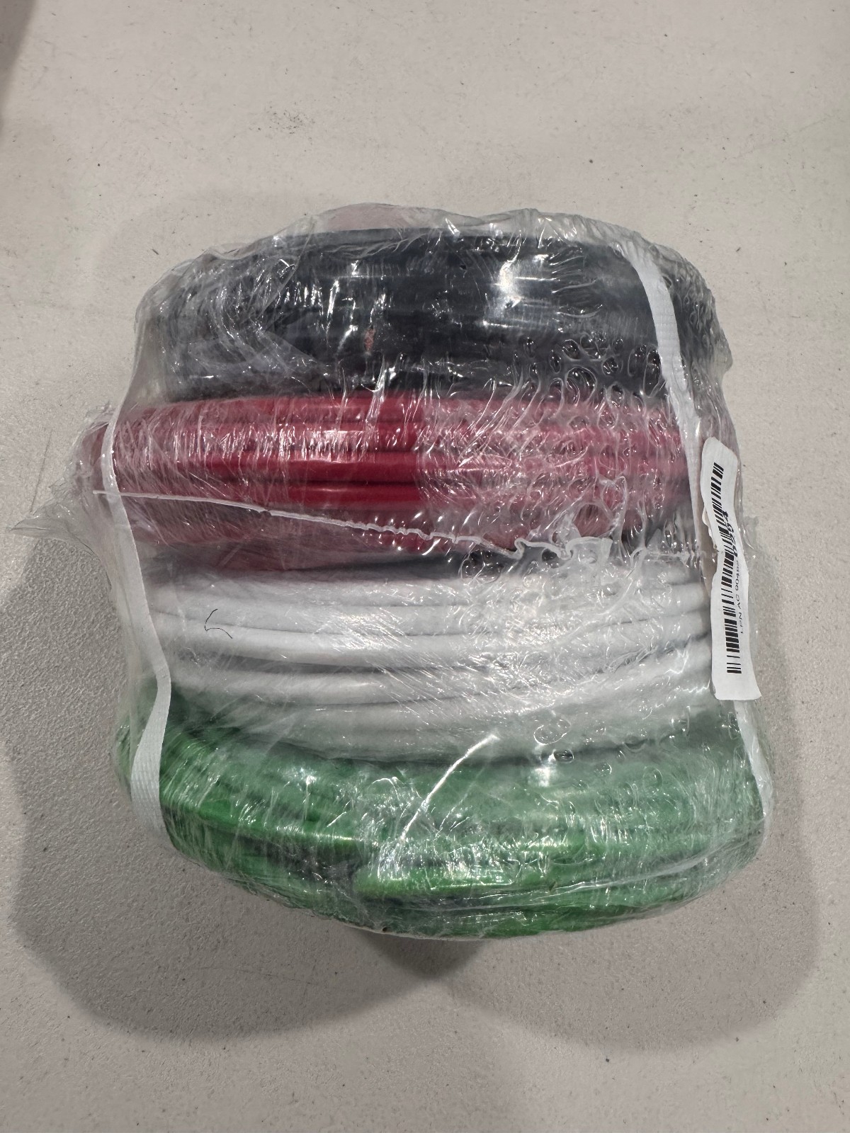 35′ EA THHN THWN 6 AWG GAUGE BLACK WHITE RED GREEN STRANDED COPPER WIRE