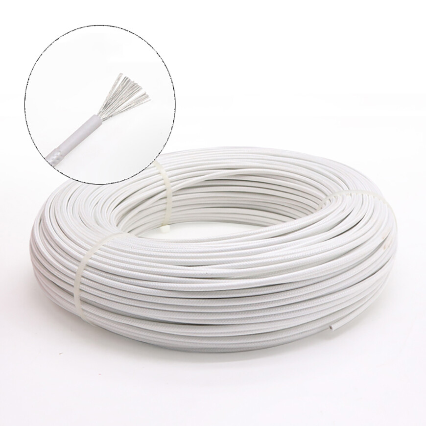 High Temperature 250℃ 0.3mm² – 6mm² Silicone Fibreglass Wire Appliance Cable