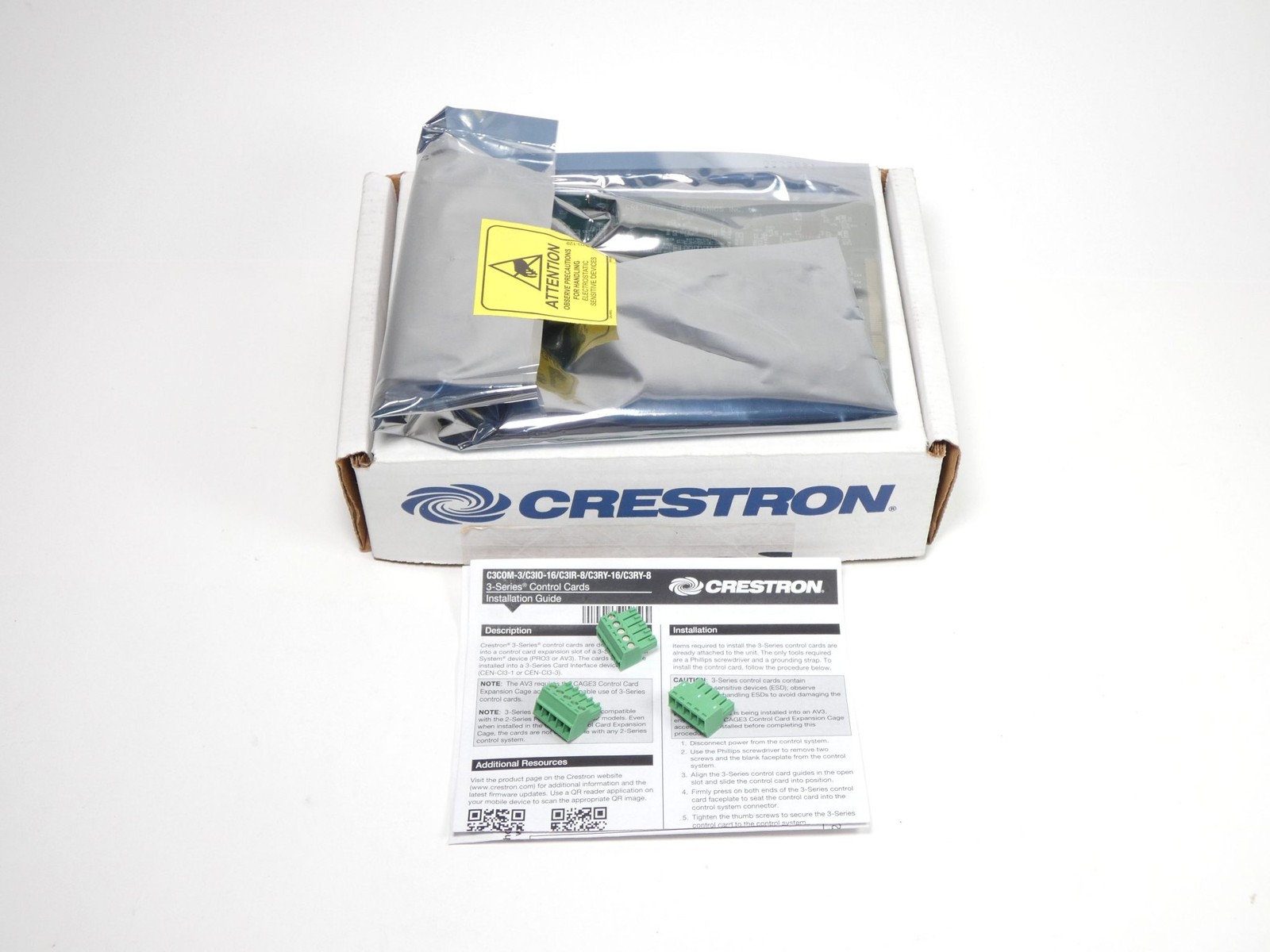 Crestron C3COM-3 3-Series Control Card 6505639