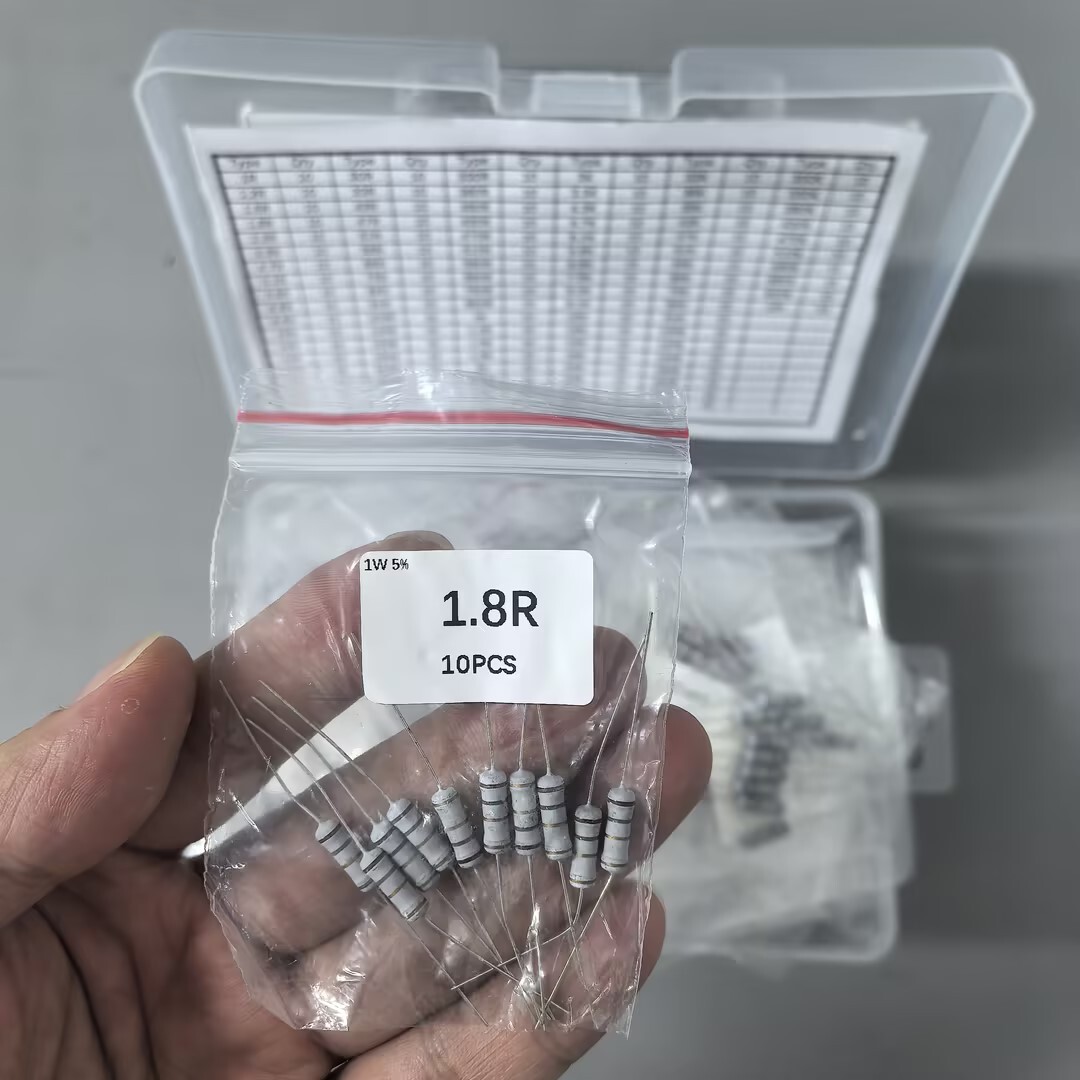 YEAZ 1000Pcs 1W Resistors 100V 1Ω-1MΩ STEM Edition