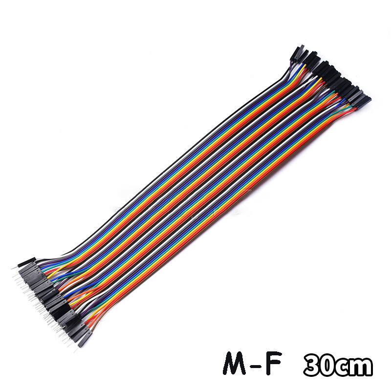40 Dupont Jump Wire M-F M-M F-F Jumper Breadboard Cable Lead Arduino 10cm – 40cm