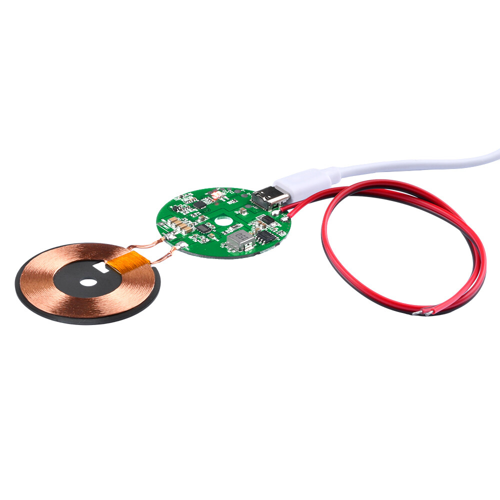 Type-C 20W Wireless Charger Transmitter Module Fast Charging Board For Phone DIY