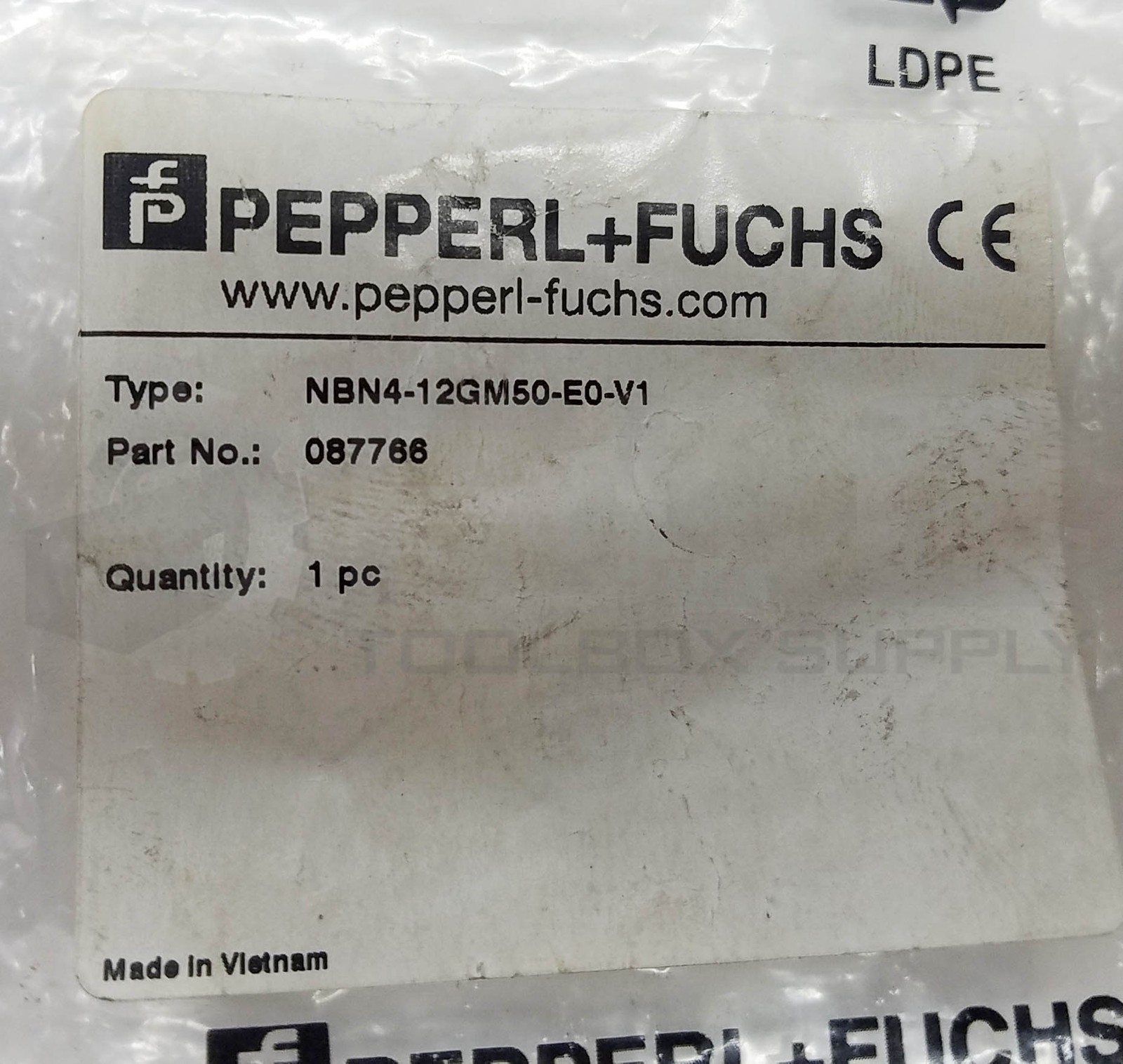NEW PEPPERL+FUCHS NBN4-12GM50-E0-V1 INDUCTIVE PROXIMITY SENSOR 087766