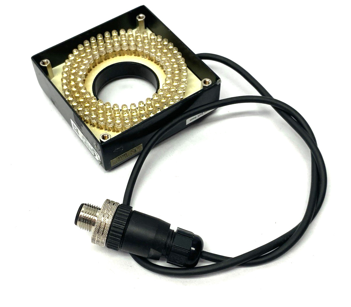 CCS Omron QSQ-070070-SW Square Ring Light, White M12 4-Pin Connection