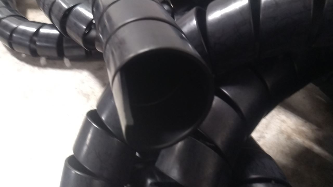 Caplugs FRAS-75 3-13/16 In Max Dia 66 Ft Fire Resistant Anti-Static Spiral Wrap