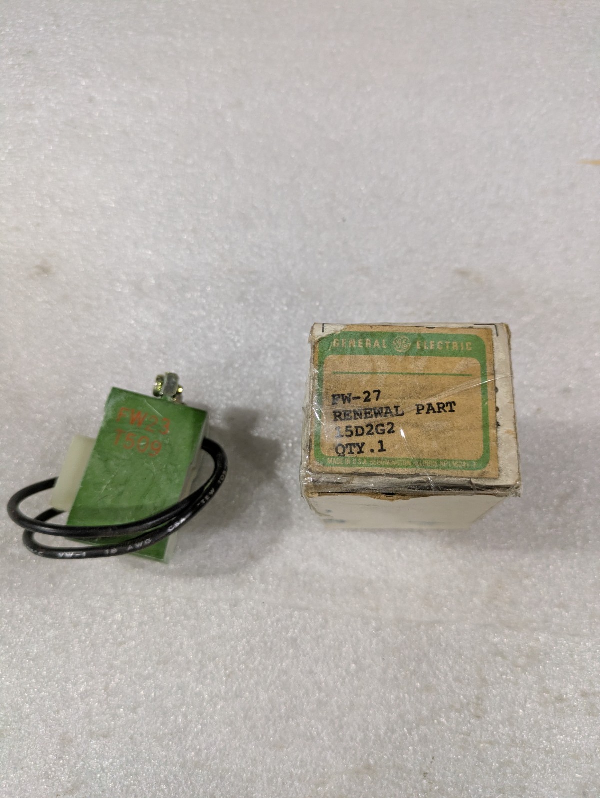 GE 15D2G2 Magnetic Renewal Coil 115V 60Hz FW-27 Contactor Starter Industrial