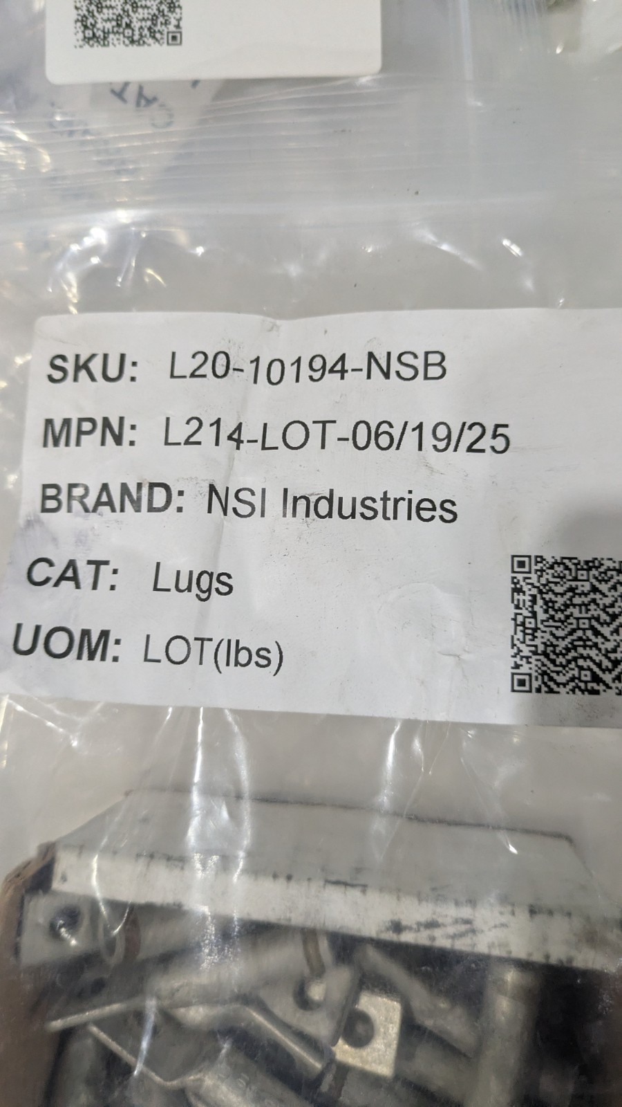 NSI Industries L214 Copper Lug Compression Connector Lot