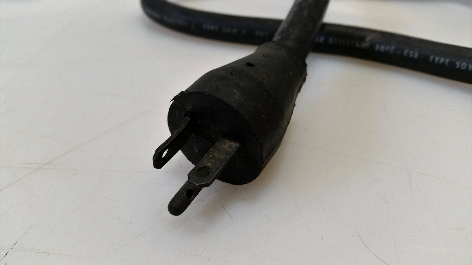 GE 14-AWG 3 Conds. L Type Sow-A Replacement Heavy Duty Electrical Power Cord 46″
