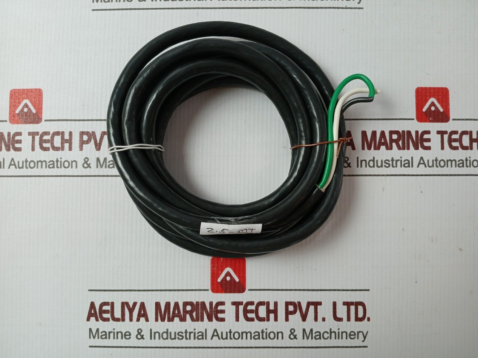E42608-PA LL35441 Coiled Electrical Power Cord 2.5-Meter