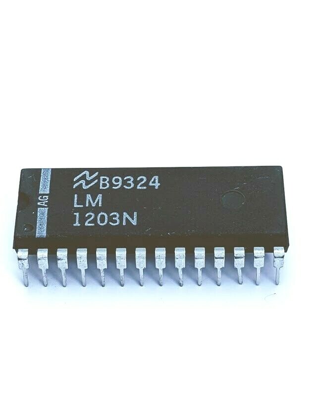 2 x National Semiconductor LM1203N DIP-28 IC/Integrated Circuit NEW