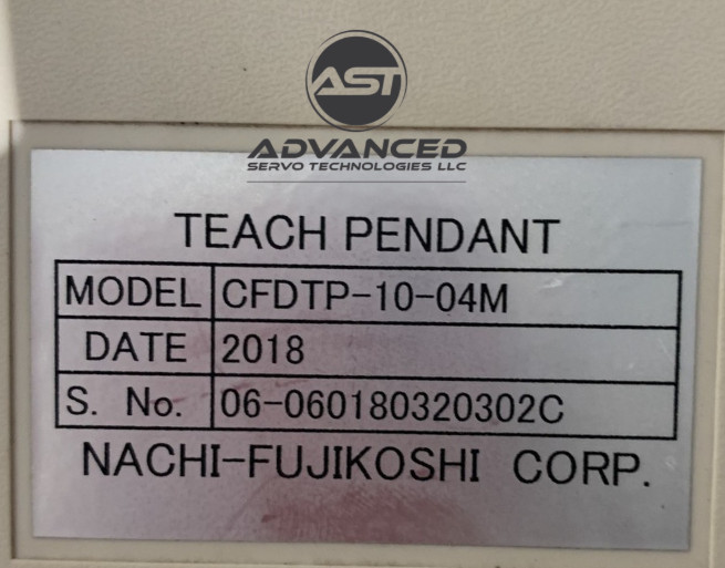 Nachi CFDTP-10-04M Teach Pendant, TESTED