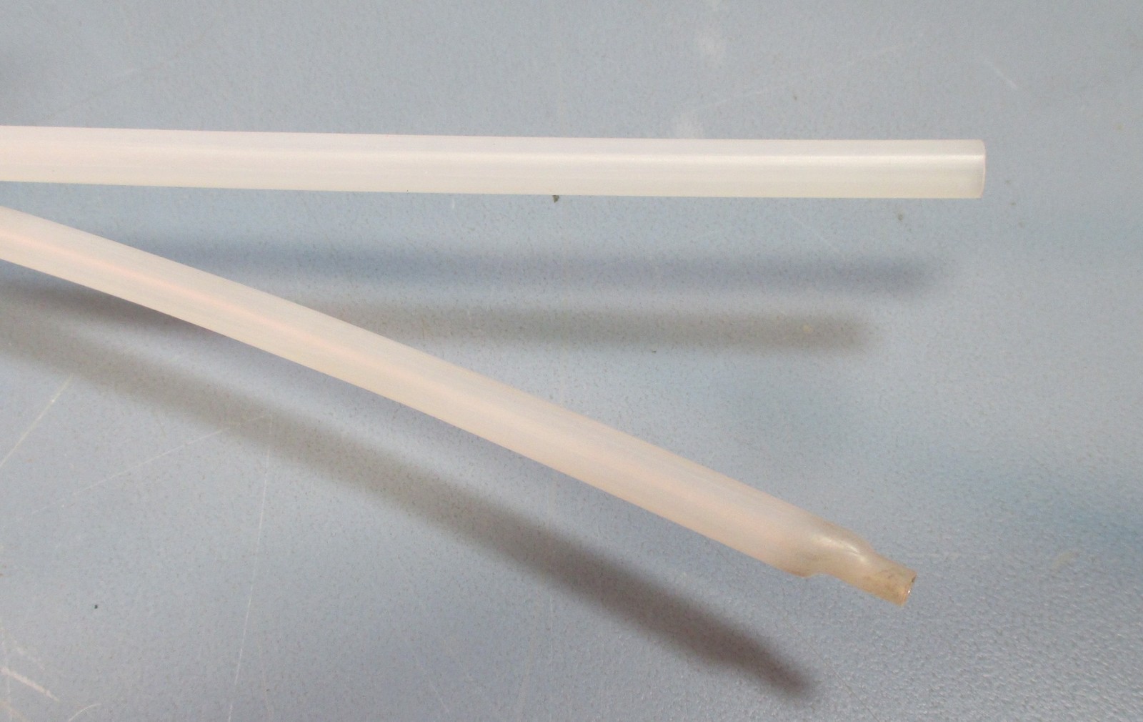 Lot 65, 4 Ft Strips 3/16″ ID Clear Heat Shrink Tubing 3/32″ Shrunken ID