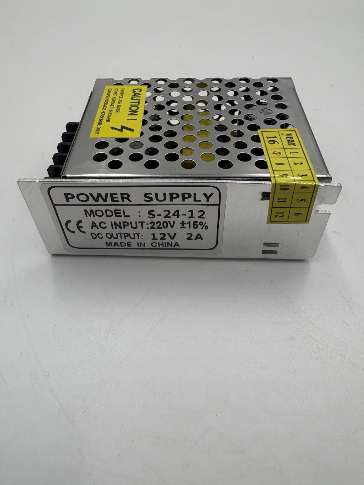 S-25-12 Power Supply Nos Surplus 12V 2A
