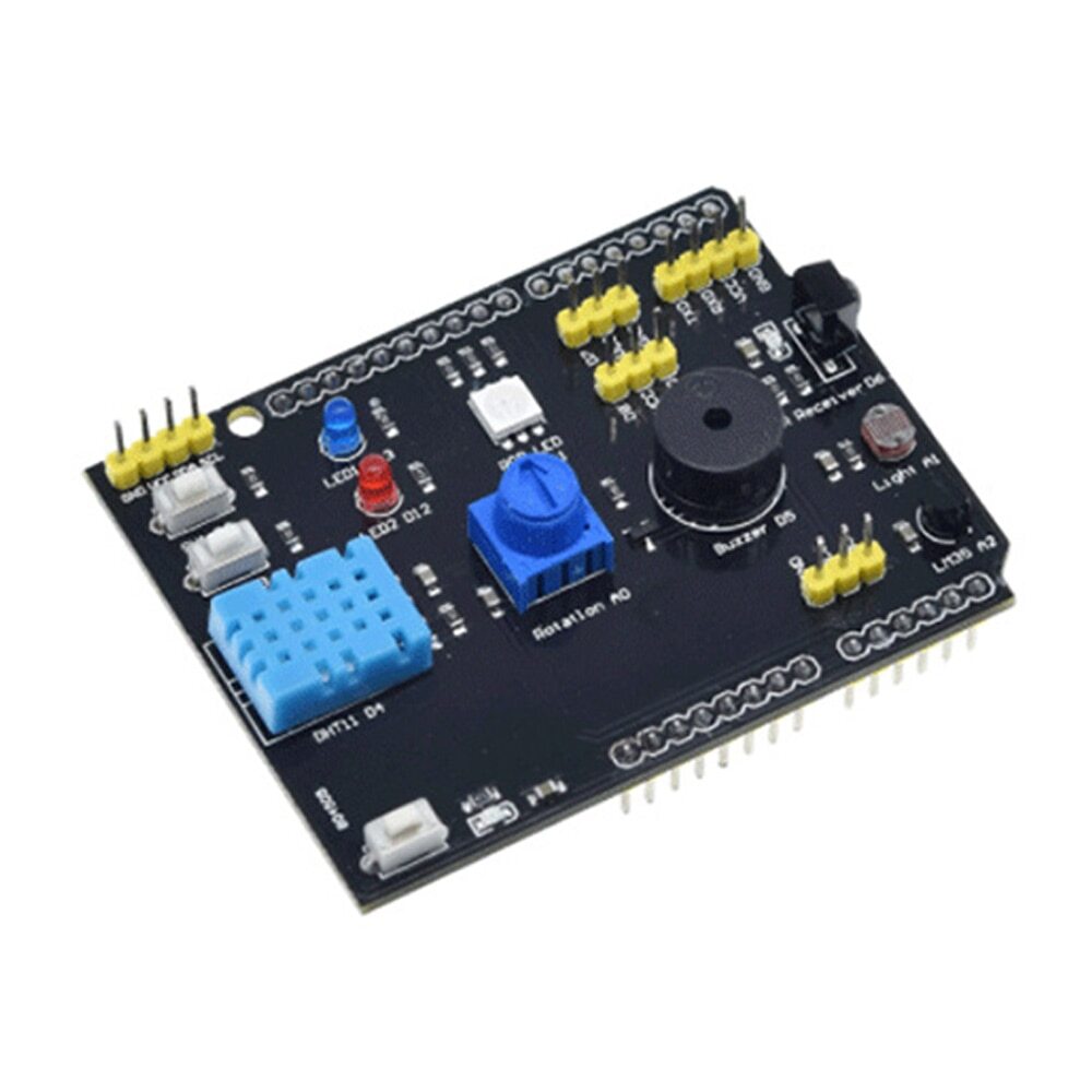 10PCS LM35 Temperature Humidity Sensor Multifunct Expansion Board Adapter