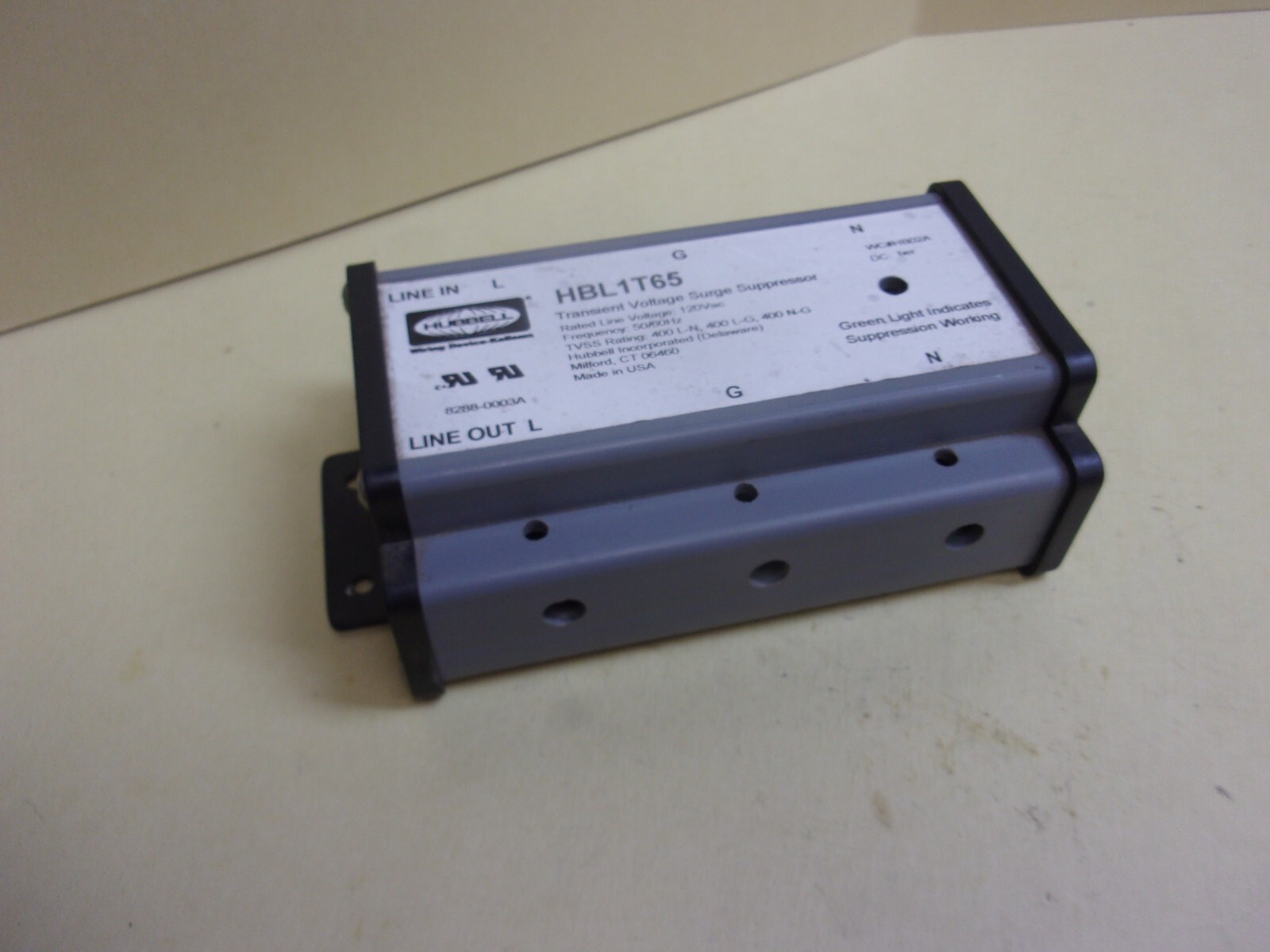 Hubble HBL1T65 Transient Voltage Surge Suppressor