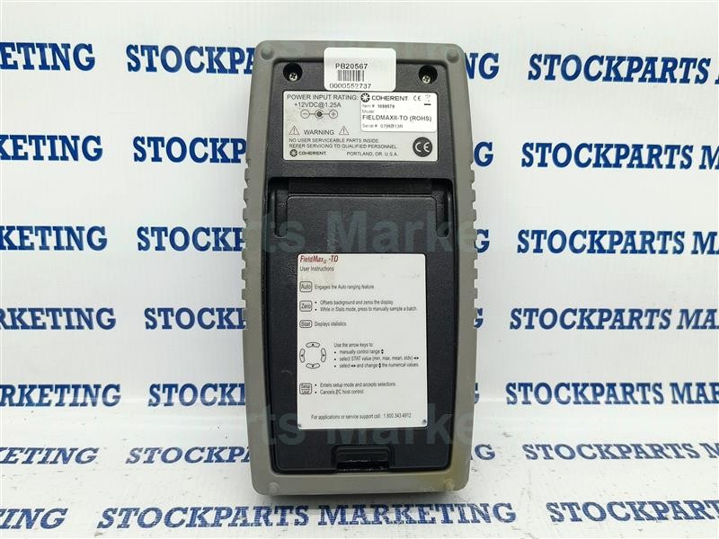 Coherent FIELDMAXII-TO (ROHS) Laser Power Meter 12VDC 1.25A 30 Days Warranty