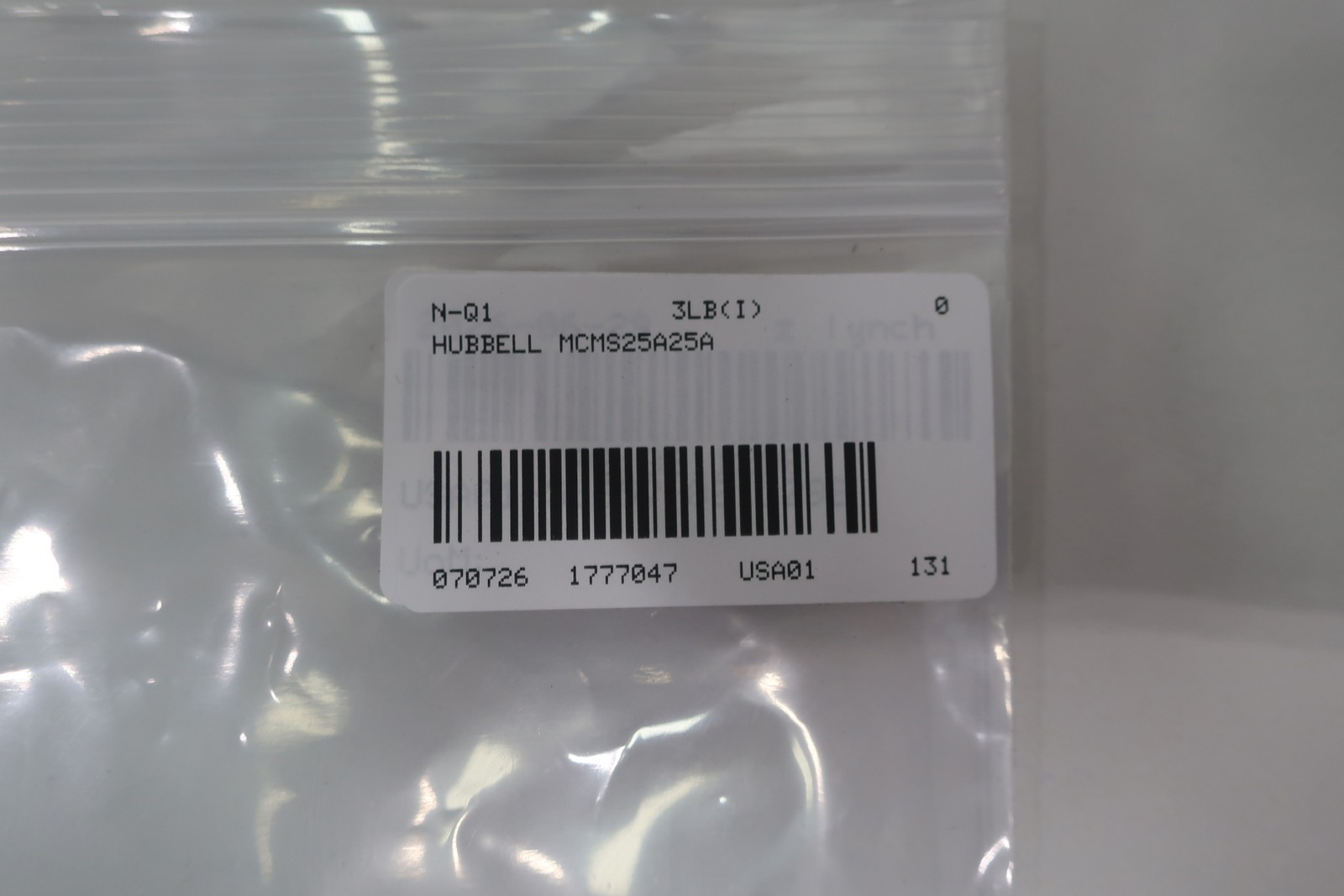 Hubbell MCMS25A25A Micro-quick Female Straight Plug Cordset 5p 4w 25m 300v-ac