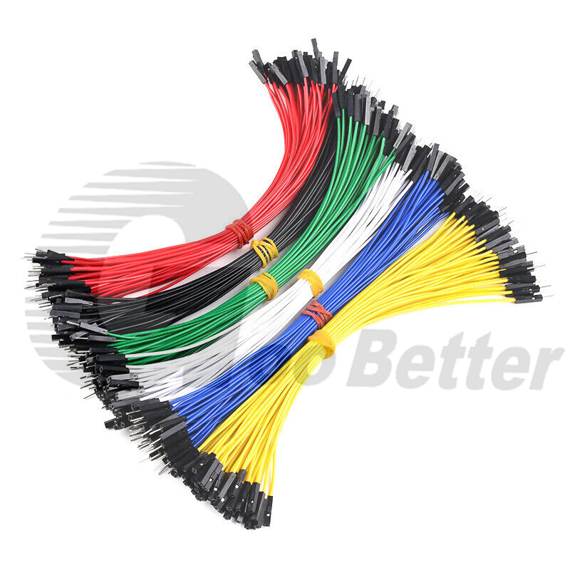25CM Dupont Jump Terminal Wire F-F M-M M-F Breadboard Cable Lead Arduinos 2.54mm