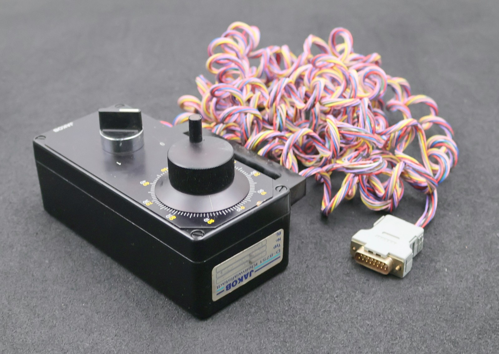 JAKOB electronic handwheel with magnetic holder IHL 100 No. 90334-00 year: 1989