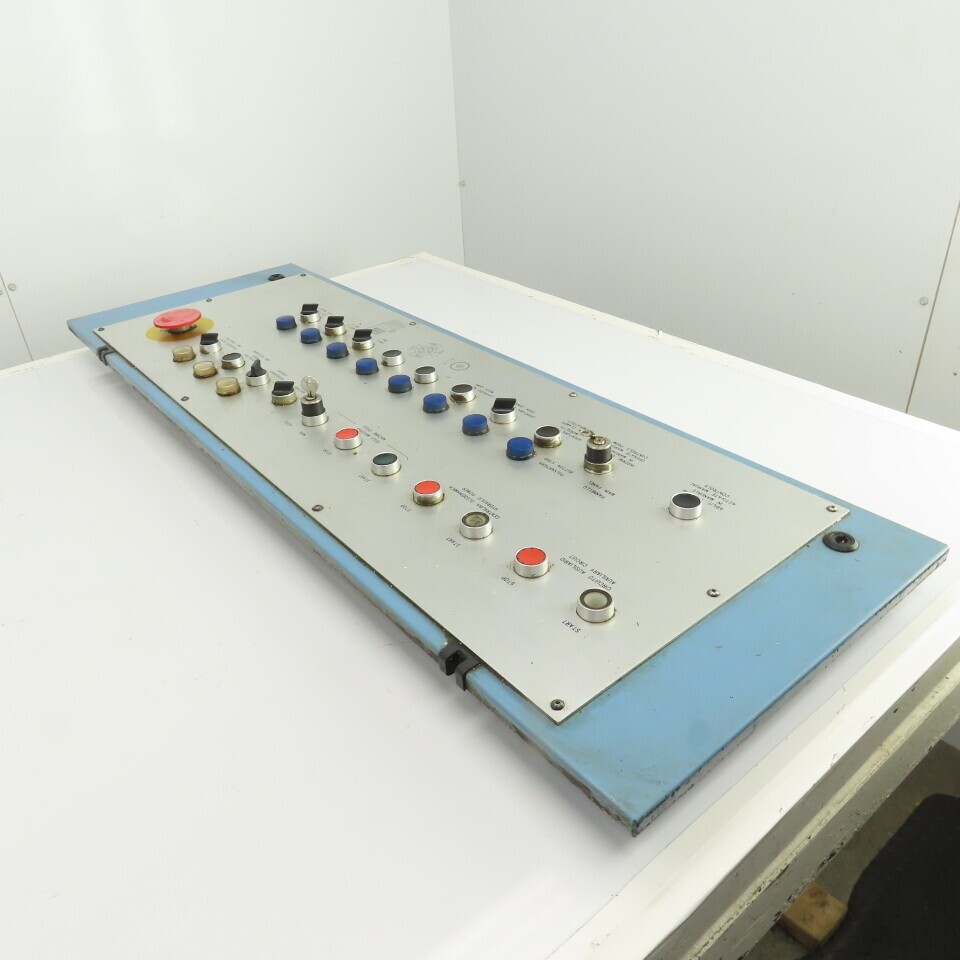 Sinico Operator Control Panel W/ E-Stop, Selector & Push Switches Indicators