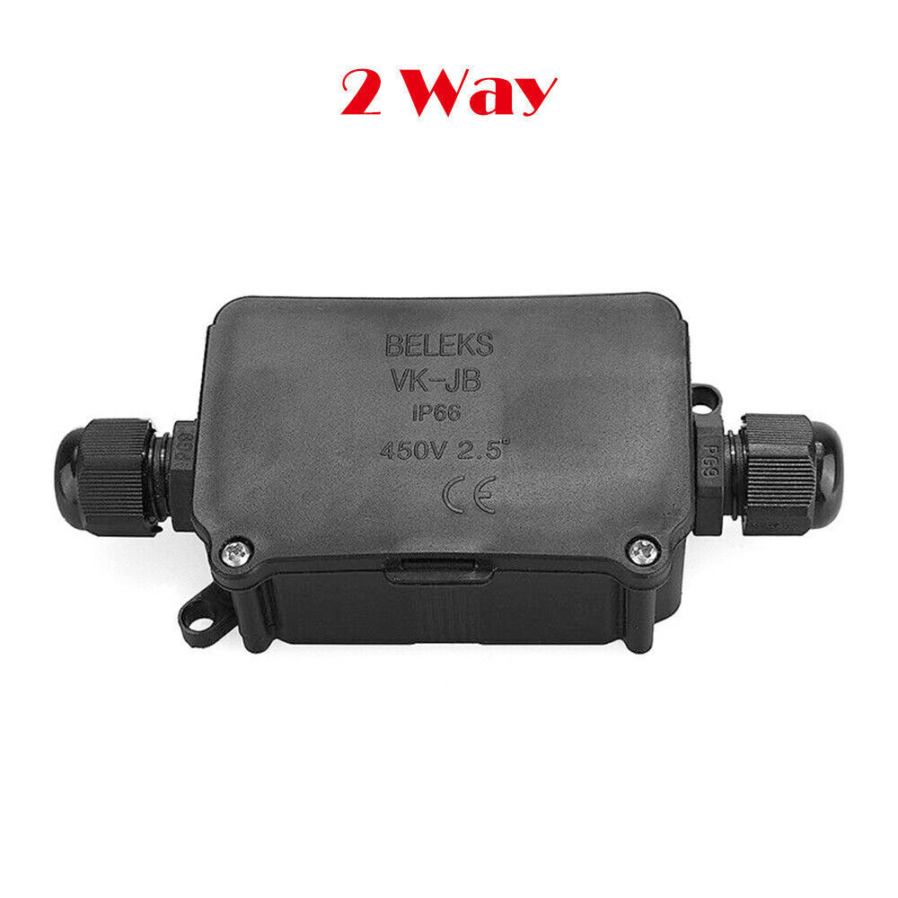 IP66 Way Waterproof Junction Box Underground Cable Line Protection Connectors