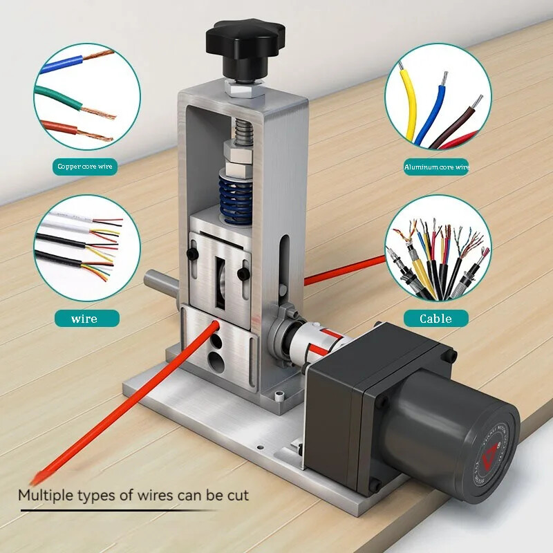 Hand-operated Wire Stripping Machine Waste Copper Cable Stripping Recycling Tool