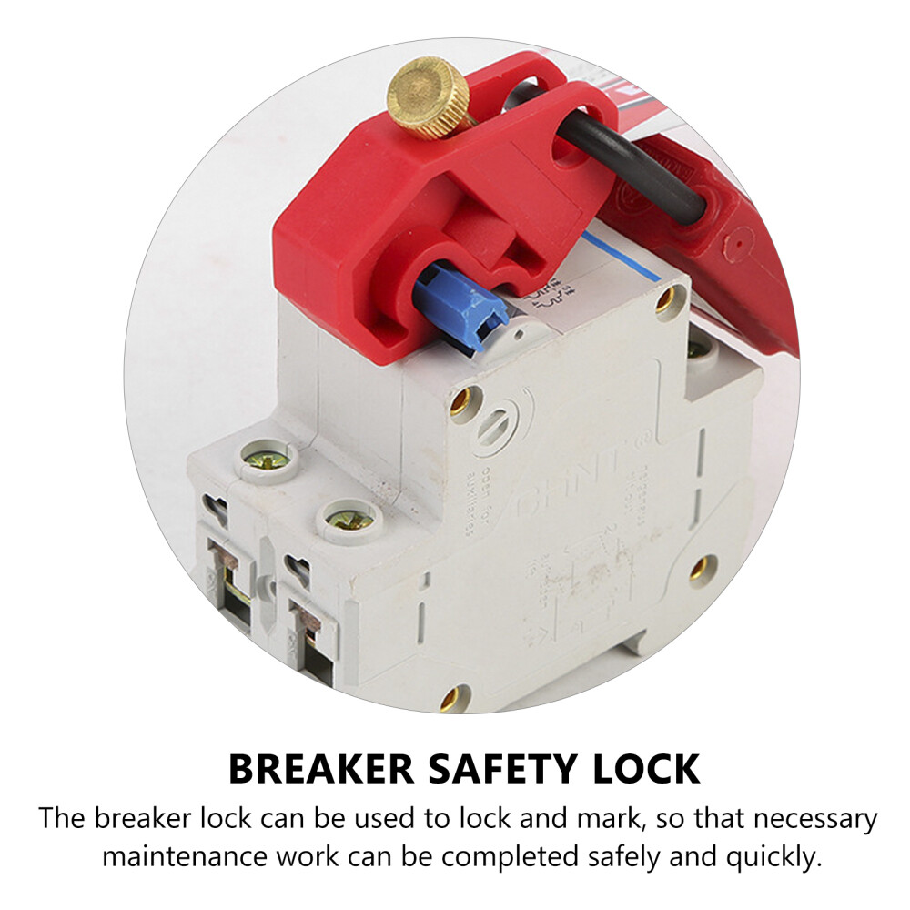 Single Pole Breaker Lock kit Electrical Breaker Clamp Lock Out Breaker Lock