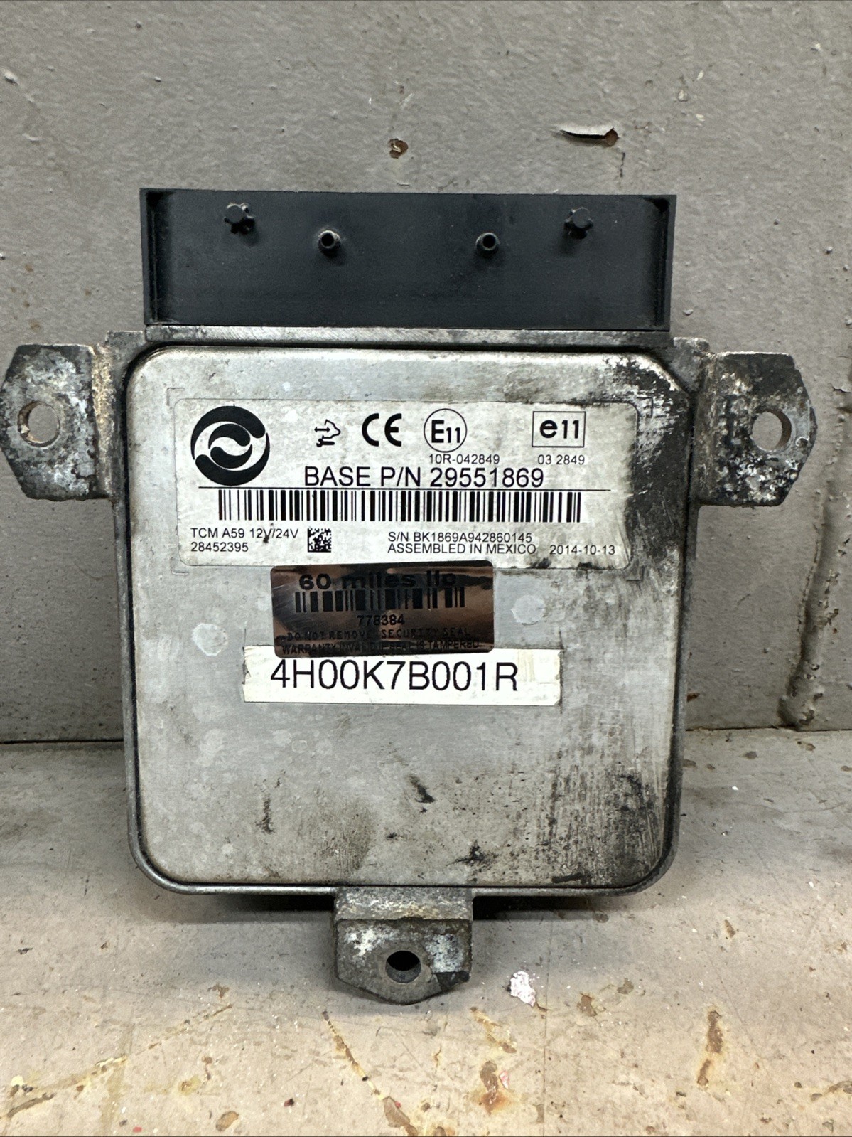 Allison Transmission 29551869 Control Module TCM A59 28452395