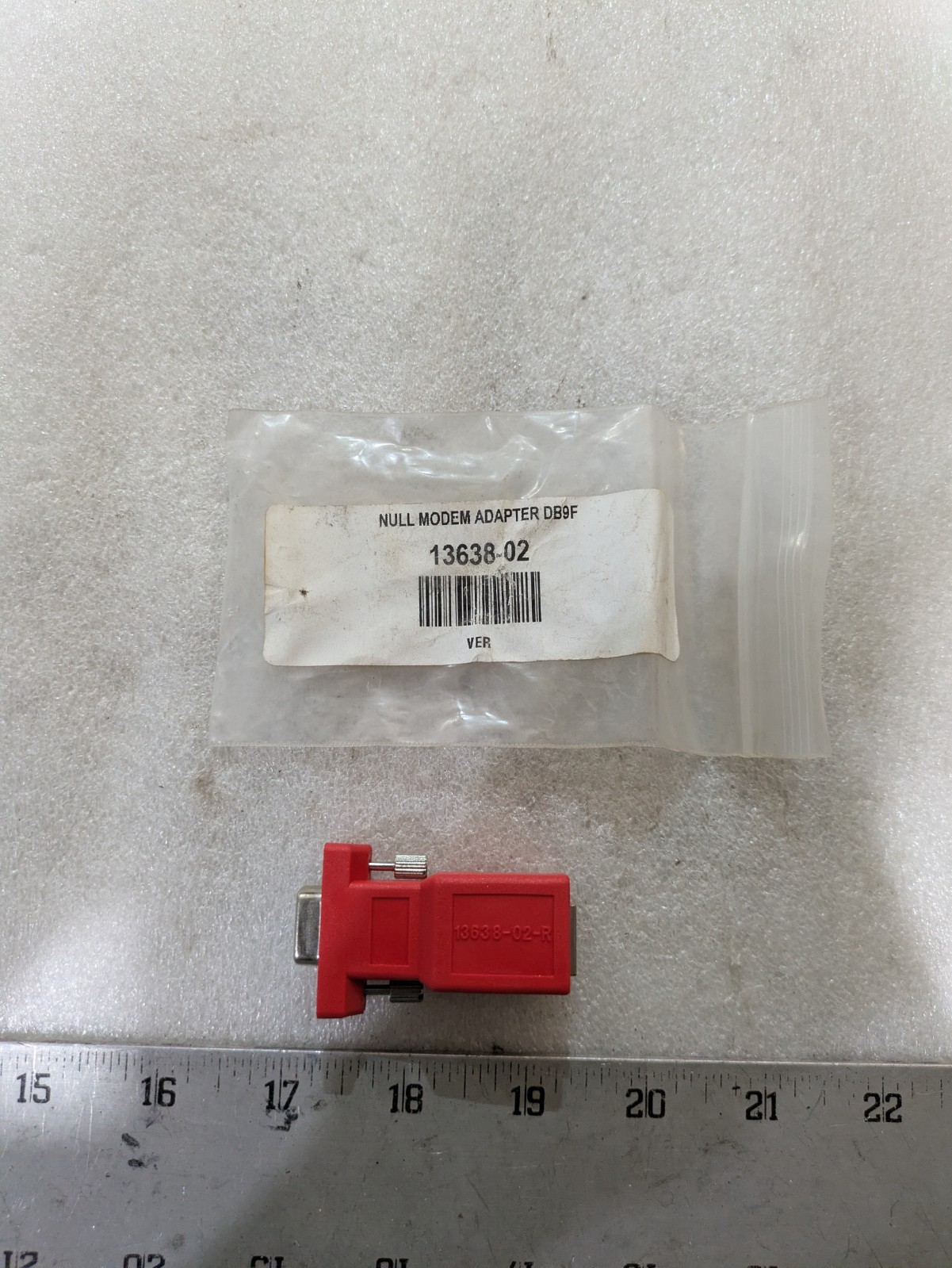 NULL MODEM ADAPTER 13638-02-R