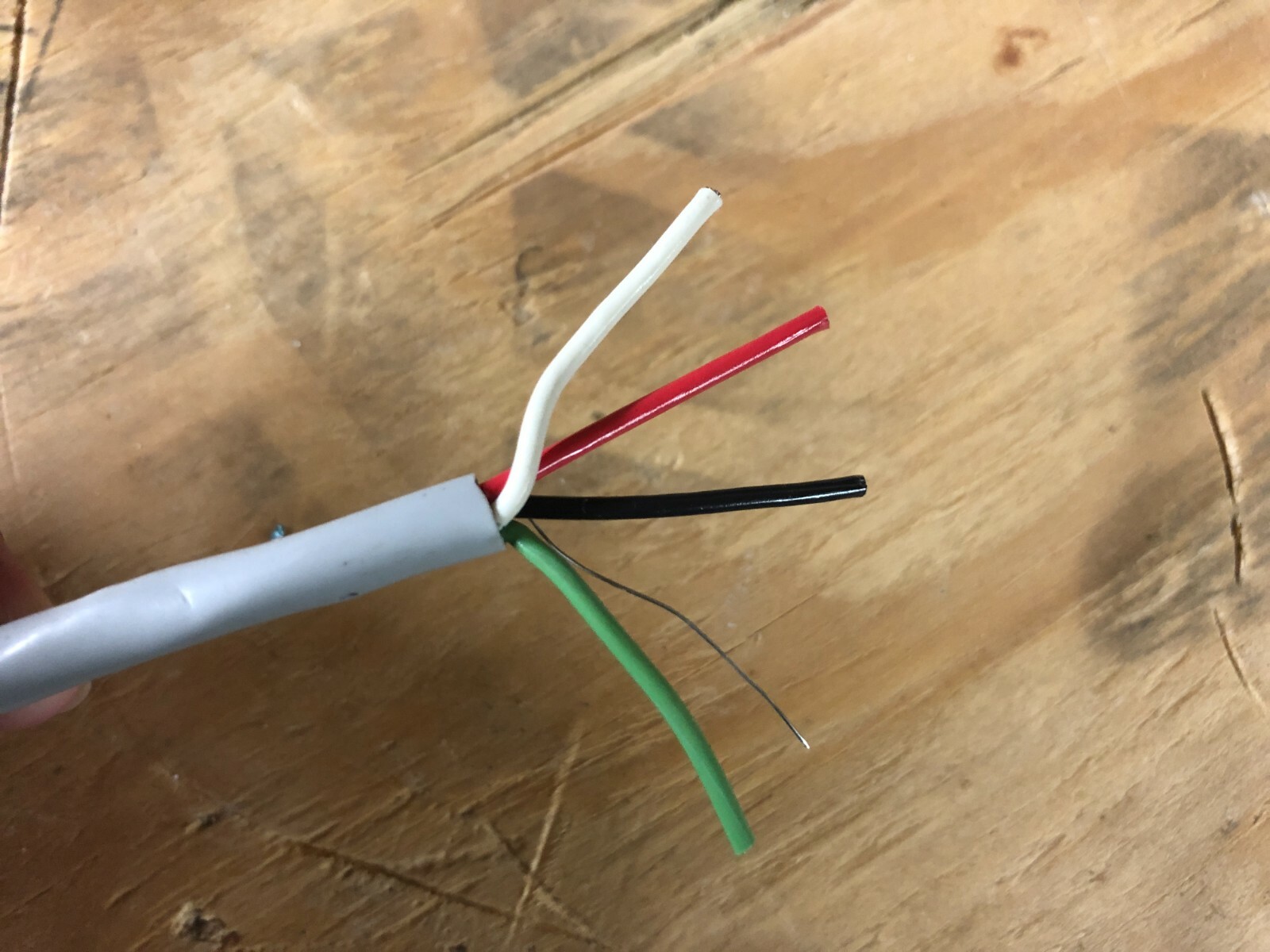86′ West Penn Wire 360 18 AWG Stranded 4 Conductor Communication Cable
