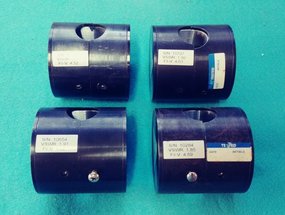 Lot of 4 VSWR Industrial Antenna Magnets