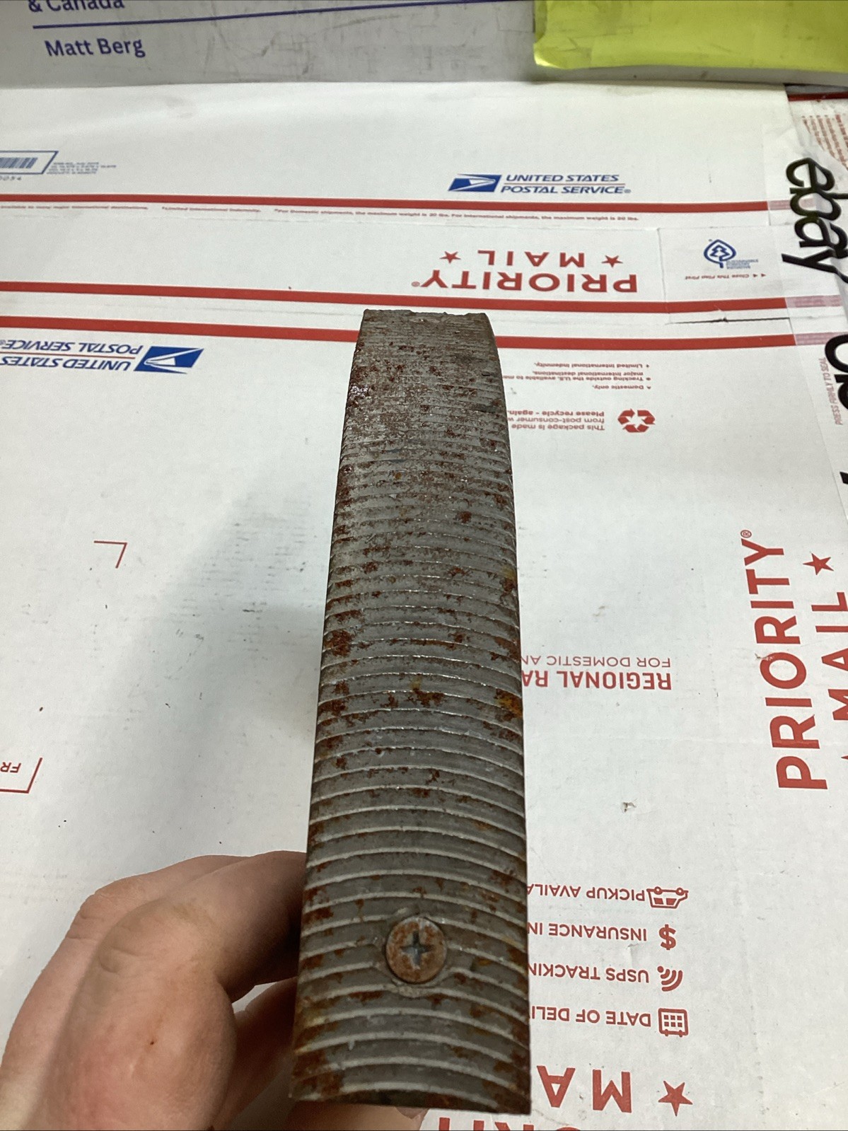 ERICO Cadweld T321 Curved Rasp ED4U 3295