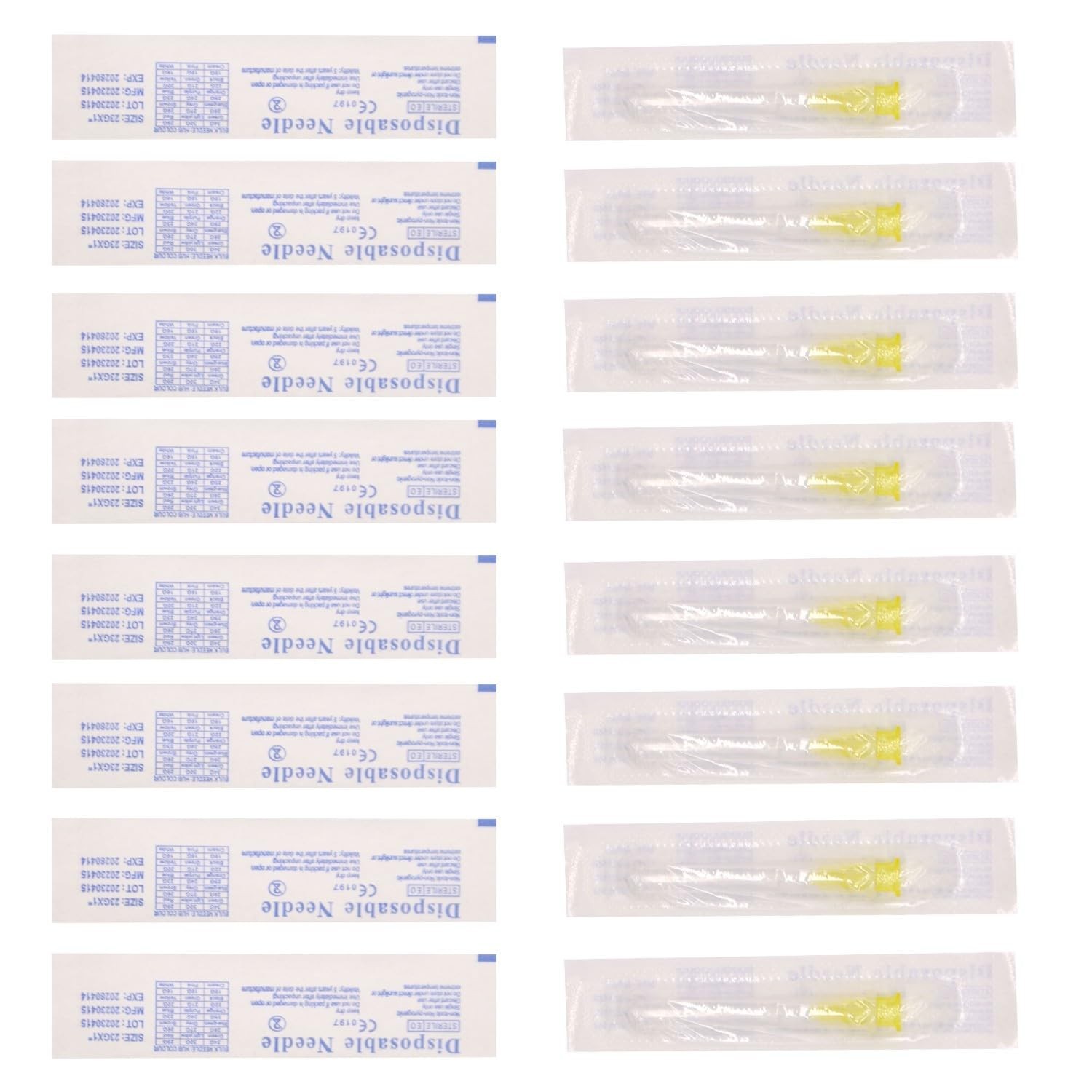 20 Gauge Luer Lock Needle – 1 Inch, 100 Pack – Durable Industrial Dispensing