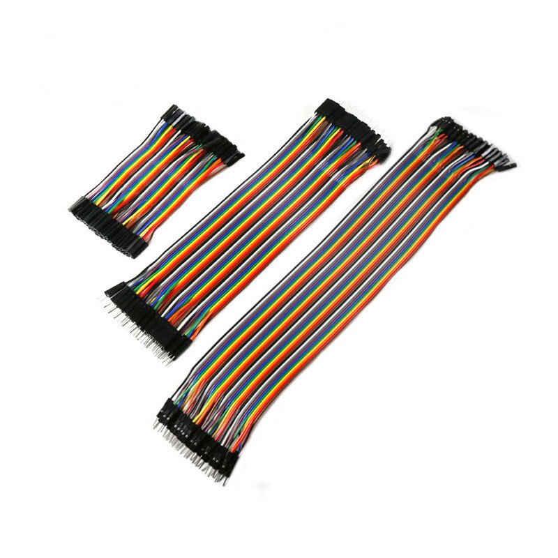Dupont Cables 40 Pins M-F, M-M, F-F Jumper Breadboard Lead Wire 40P Ribbon PI