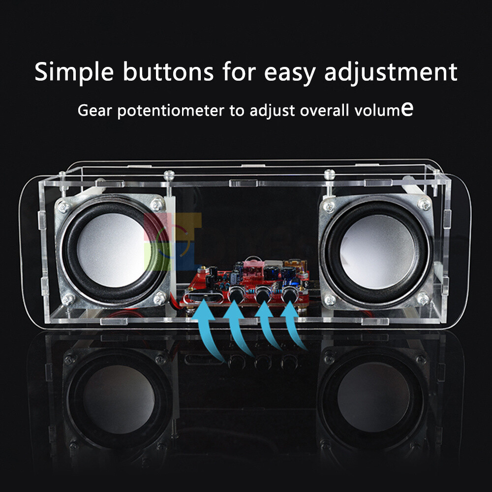 DIY Bluetooth Speaker Kit Soldering Project USB Mini Home Stereo Sound Amplifier