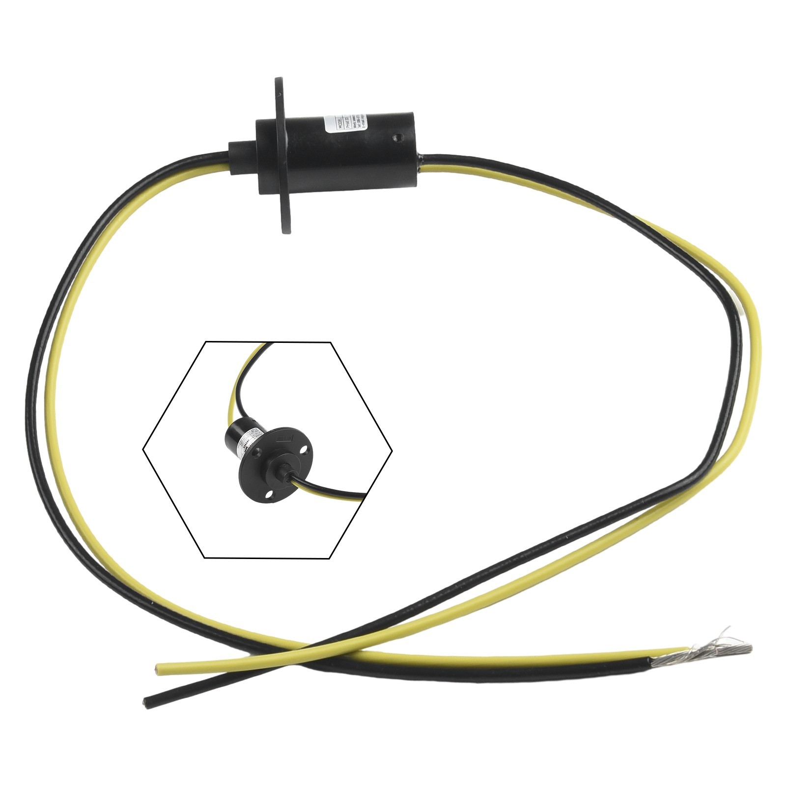 Conductive Slip Ring 2-wire 30A Collector Ring Electrical Slip Ring High Current